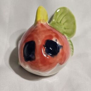 Colorful Ceramic Fish Figurine